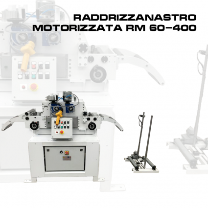 Motorized belt straightening machine ALVARO RM 60-400